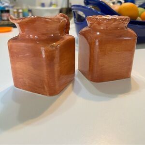 Artimino Tuscan Countryside Terracotta Sugar Bowl/Creamer